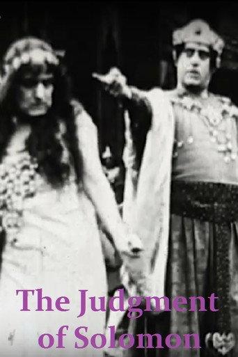 The Judgment of Solomon (1909) poster