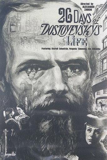 Twenty Six Days in the Life of Dostoevsky (1981) poster