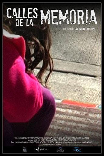Calles de la memoria (2012) poster