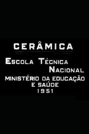 Cerâmica: Escola Técnica Nacional (1952) poster