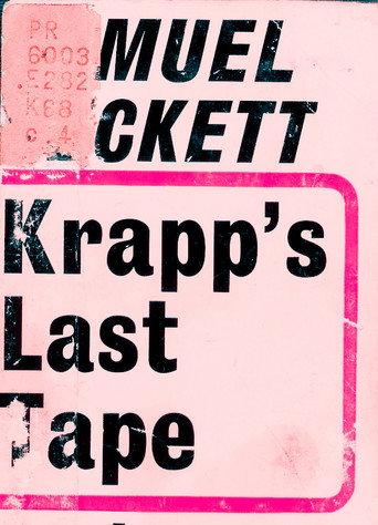 Krapp's Last Tape (1972) poster