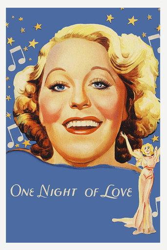 One Night of Love (1934) poster