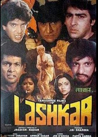 Lashkar (1989) poster