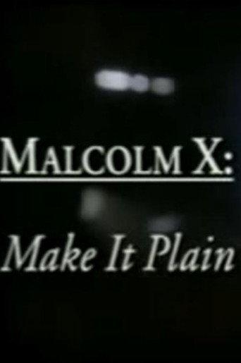 Malcolm X: Make It Plain (1994) poster
