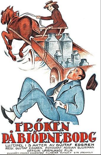 The Young Lady of Björneborg (1922) poster