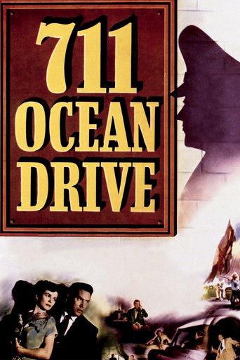 711 Ocean Drive (1950) poster