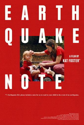 Earthquake Note () poster