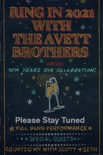 The Avett Brothers LIVE New Year's Eve Virtual Celebration (2020) poster