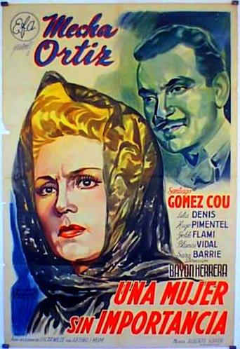 Una mujer sin importancia (1945) poster