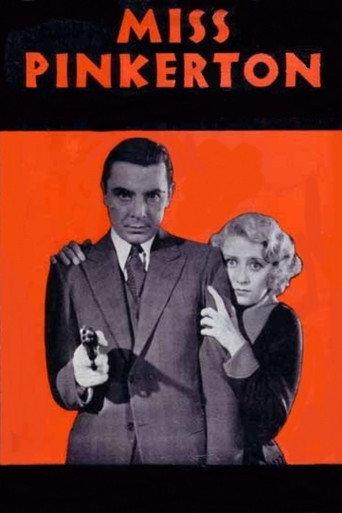 Miss Pinkerton (1932) poster