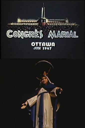 Marian Congress Ottawa June 1947 (1950) poster