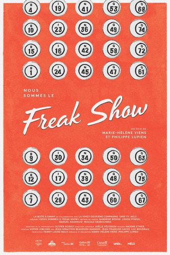 Nous sommes le Freak show (2017) poster