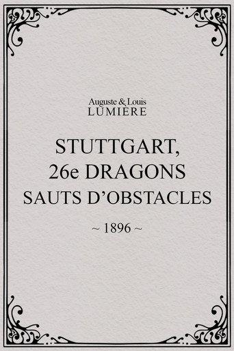 Stuttgart: 26th Dragoons Jumping Obstacles (1896) poster