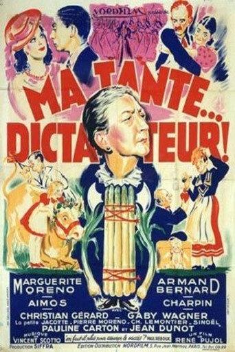 Ma tante dictateur (1939) poster