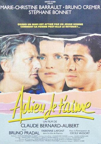 Adieu, je t'aime (1988) poster
