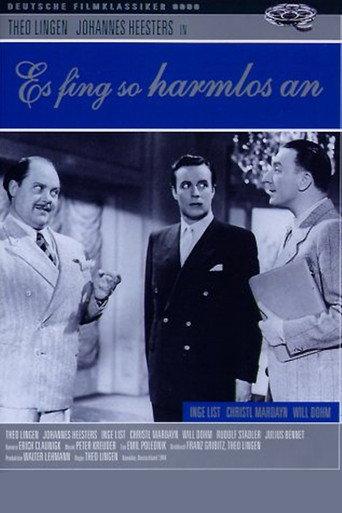 It All Started So Gaily (1944) poster