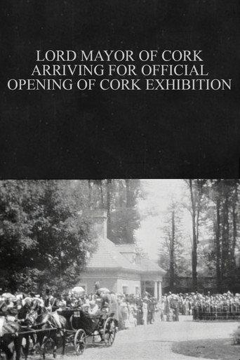 Lord Mayor of Cork Arriving for Official Opening of Cork Exhibition (1902) poster