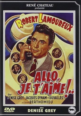Hello… I love you (1952) poster