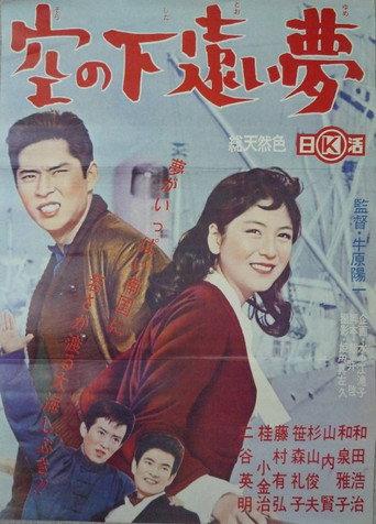 Sora no shita tōi yume (1963) poster