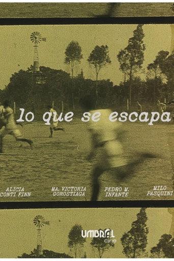 Lo que se escapa (2023) poster