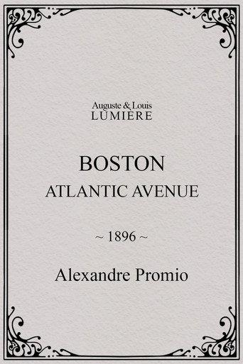Boston, Atlantic avenue (1896) poster