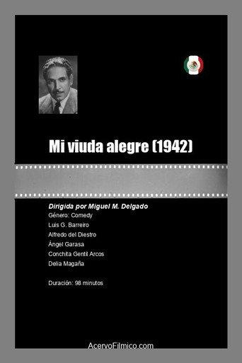 Mi viuda alegre (1942) poster