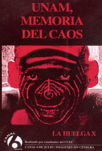 UNAM, memoria del caos: La huelga X (1999) poster