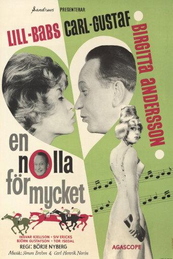 A Zero Too Much (1962) poster