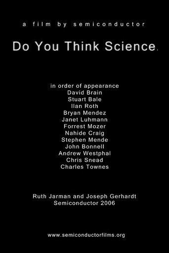 Do You Think Science (2006) poster