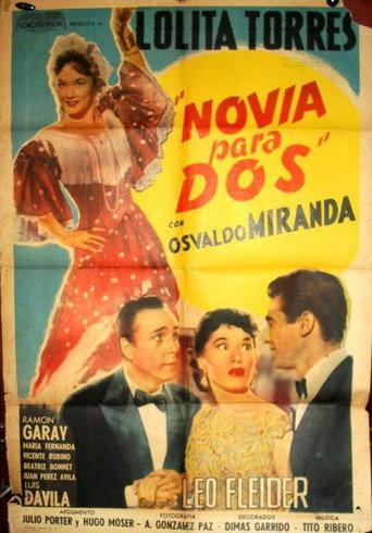 Novia para dos (1956) poster