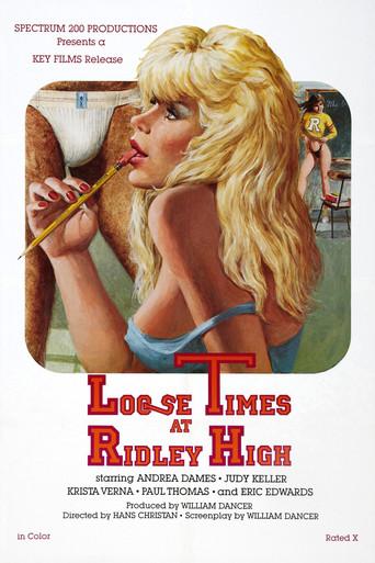 Loose Times at Ridley High (1984) poster