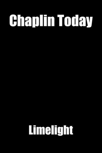 Chaplin Today: Limelight (2003) poster