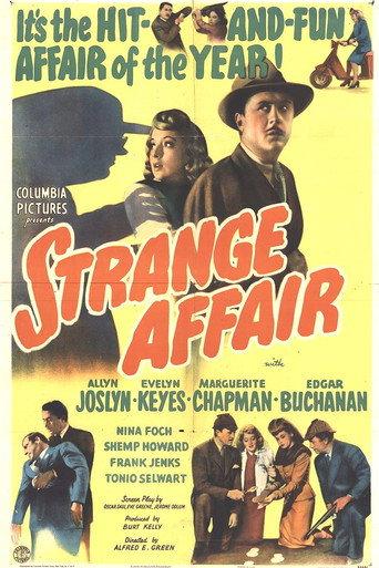 Strange Affair (1944) poster