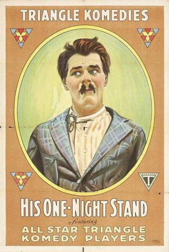 His One Night Stand (1917) poster