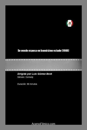 Se vende esposa en buenisimo estado (1988) poster