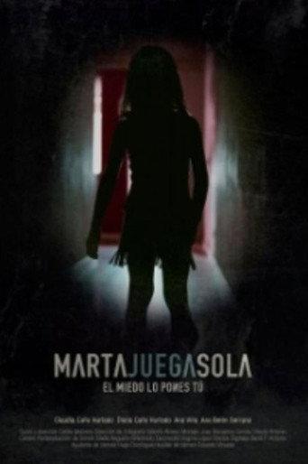 Marta juega sola (2015) poster