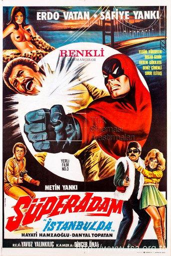 Süper Adam İstanbul'da (1972) poster