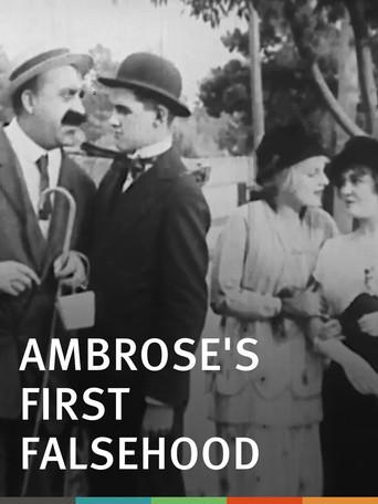 Ambrose's First Falsehood (1914) poster