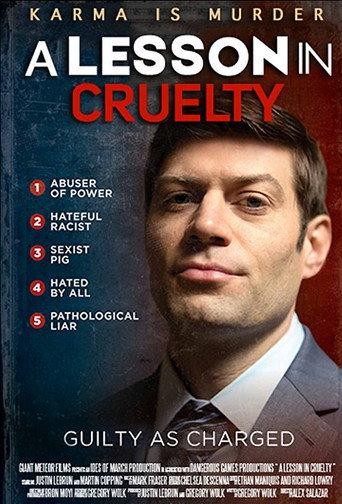 A Lesson in Cruelty (2018) poster