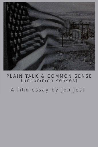 Plain Talk and Common Sense (uncommon senses) (1987) poster
