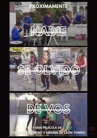 Nadie Se Olvidó de Vos (2022) poster