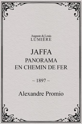 Jaffa : panorama en chemin de fer (1897) poster