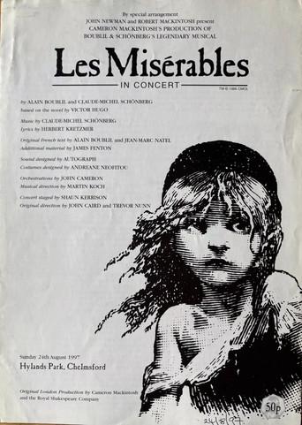 Les Misérables: In Concert at Hylands Park () poster