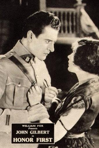 Honor First (1922) poster