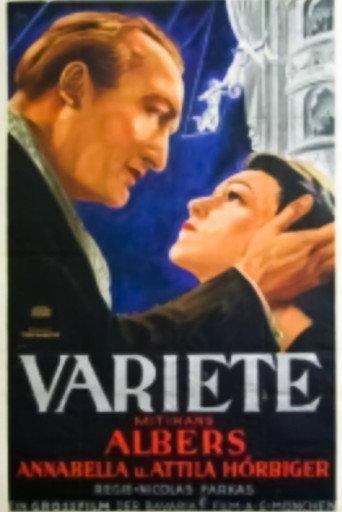 Variety (1935) poster
