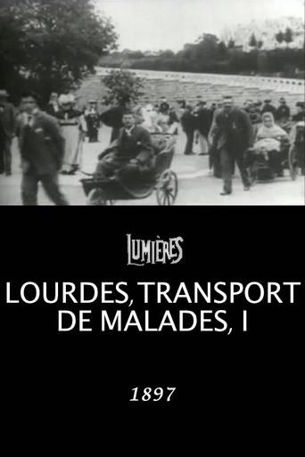 Lourdes, Transporting the Sick, I (1897) poster