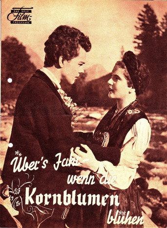 Übers Jahr, wenn die Kornblumen blühen (1944) poster