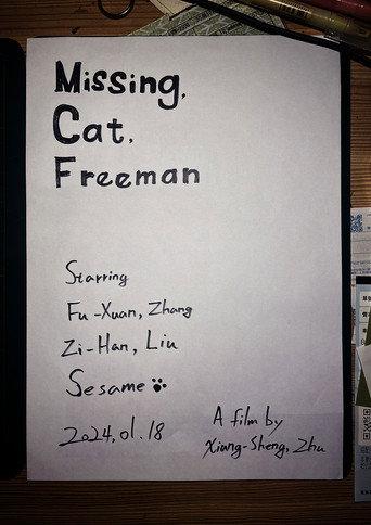 Missing, Cat, Freeman (2024) poster