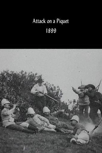 Attack on a Piquet (1899) poster
