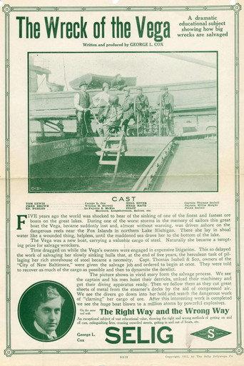 The Wreck of the Vega (1912) poster